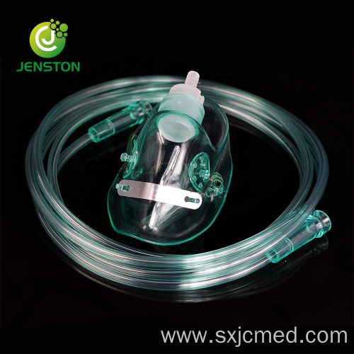 Medical Oxygen Mask with 7ft Supply Tubing